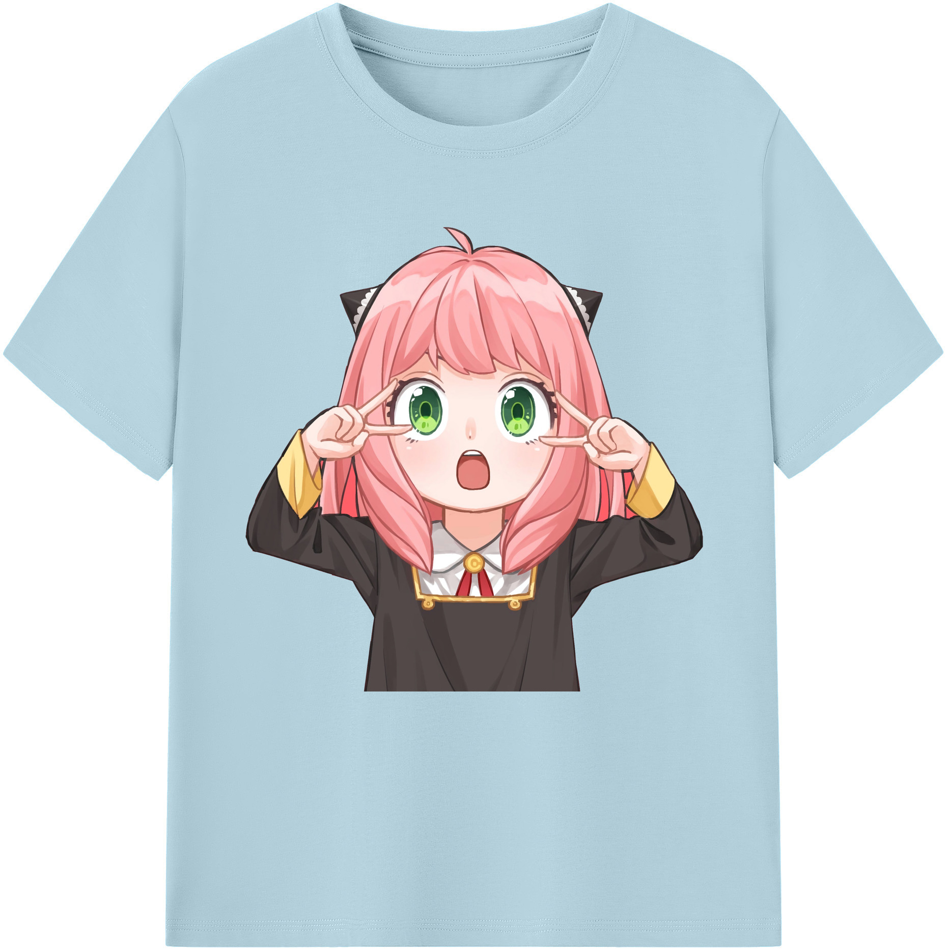 （画像用） SPY×FAMILY间谍家家酒 綿100％半袖Tシャツ（フロントプリント）
